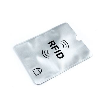 Schutzetui für die biometrischen Reisepässe, das das RFID und NFC Signal blockiert 