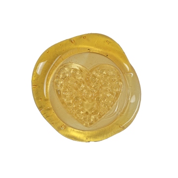 Siegellack transparent gold - Linse 30g