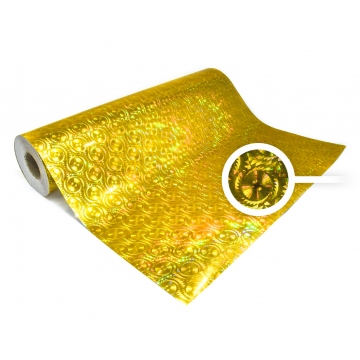 Eine universale Hologramhaftfolie für die Meter MOTIV 6 Sägeblatt - golden