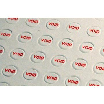 Vinylhaftetikette VOID 3mm