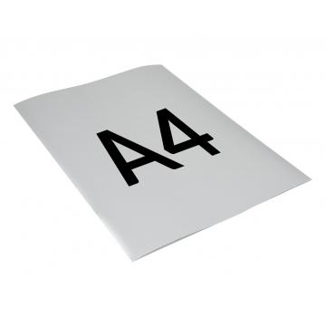Silberne matte selbstklebende VOID Sicherheitsfolie des Formates A4