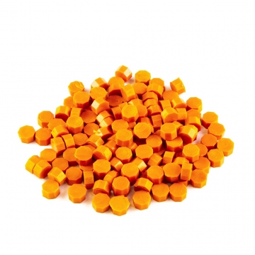Petschierwachs orange - granuliert 30g - Typ 25